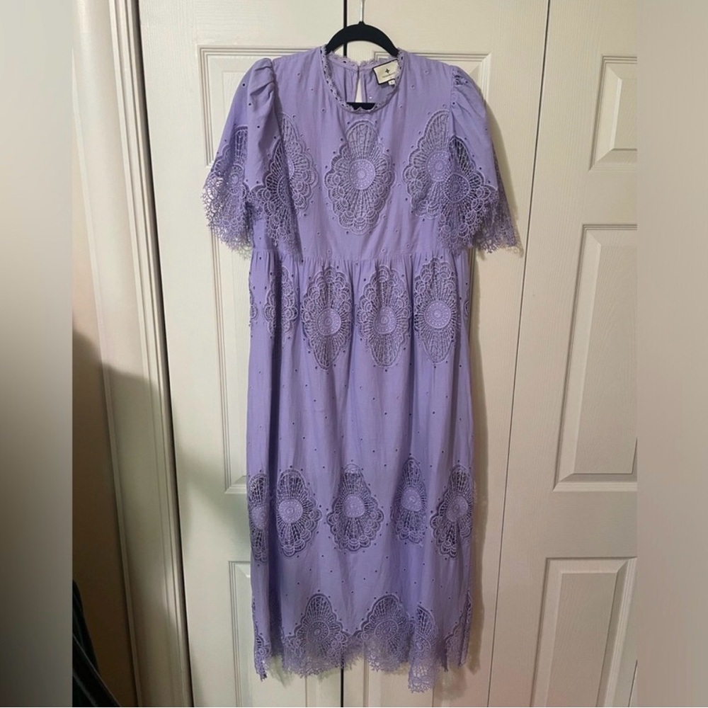 Tuckernuck Lilac Lace Dress